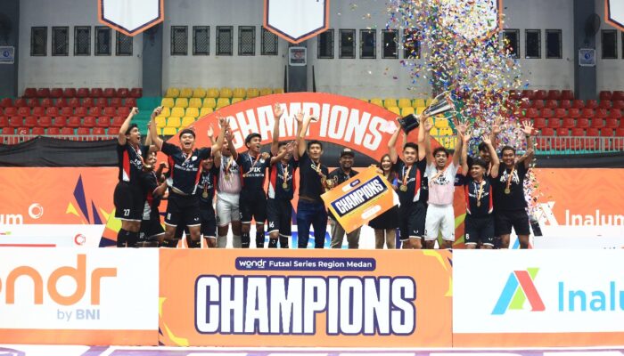 INALUM Dukung Semangat dan Potensi Generasi Muda Lewat Wondr Futsal Series 2025 Regional Medan.